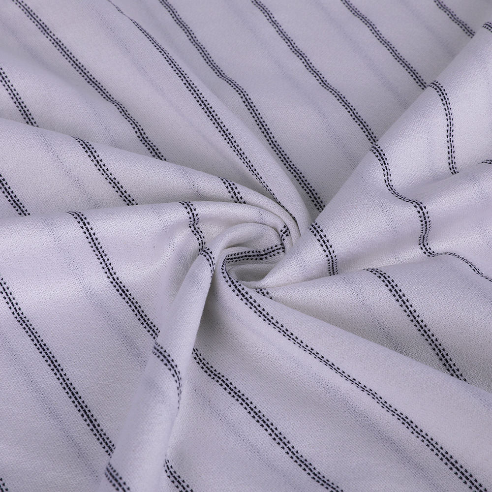 Hung Thread Jacquard Microtexture Luxury Cotton Hedvábí pletená dáma