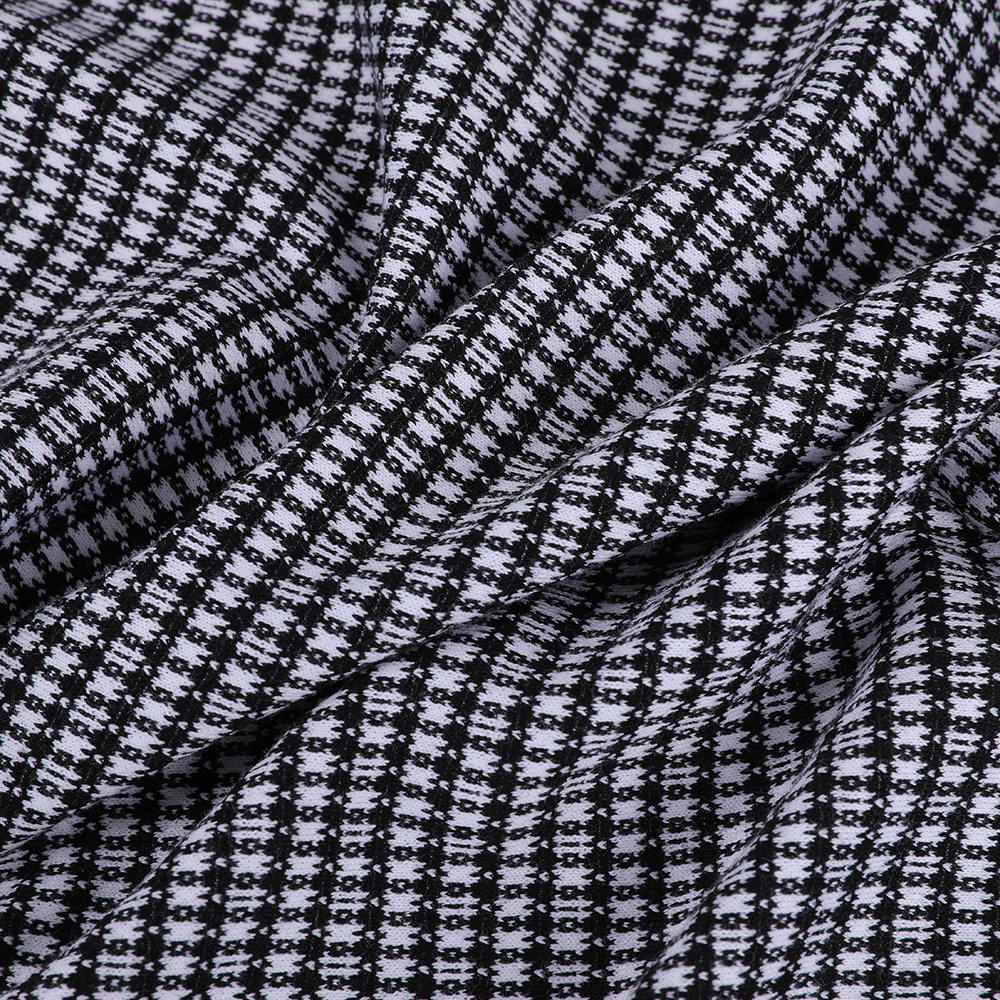 Jacquard měkká a pohodlná pletená vlněná látka pro ženy pro ženy