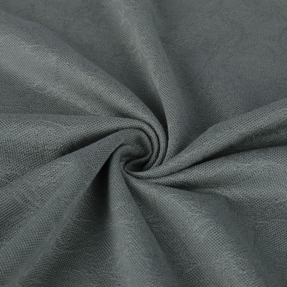 Single Jacquard Glossy 30/70 Mulberry Hedvábí bavlněná látka