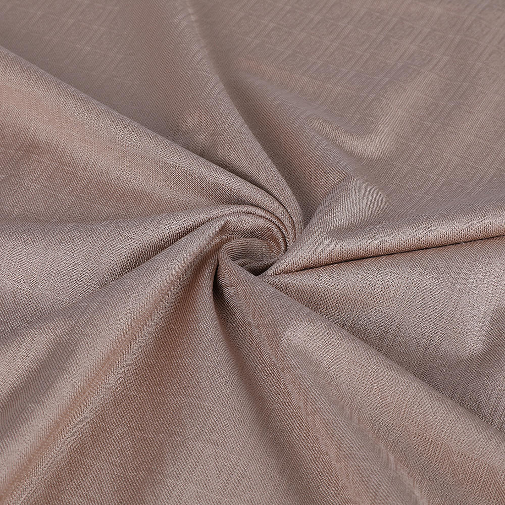 Pohodlná a prodyšná jednostranná jacquard hedvábná obchodní oblečení