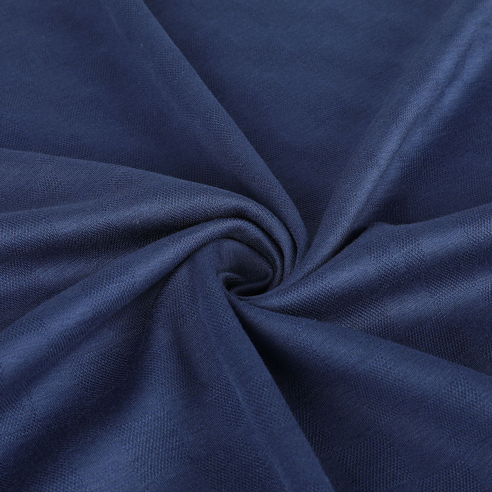 Double Jacquard Soft Skin-Friendly 30/70 Mulberry Silk Cotton tkanina