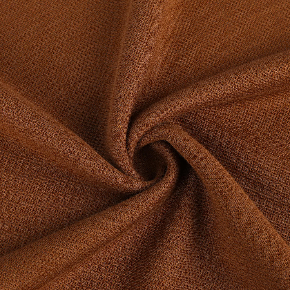 Blokování oboustranné Jacquard pohodlná spandex pletená látka pro ženy