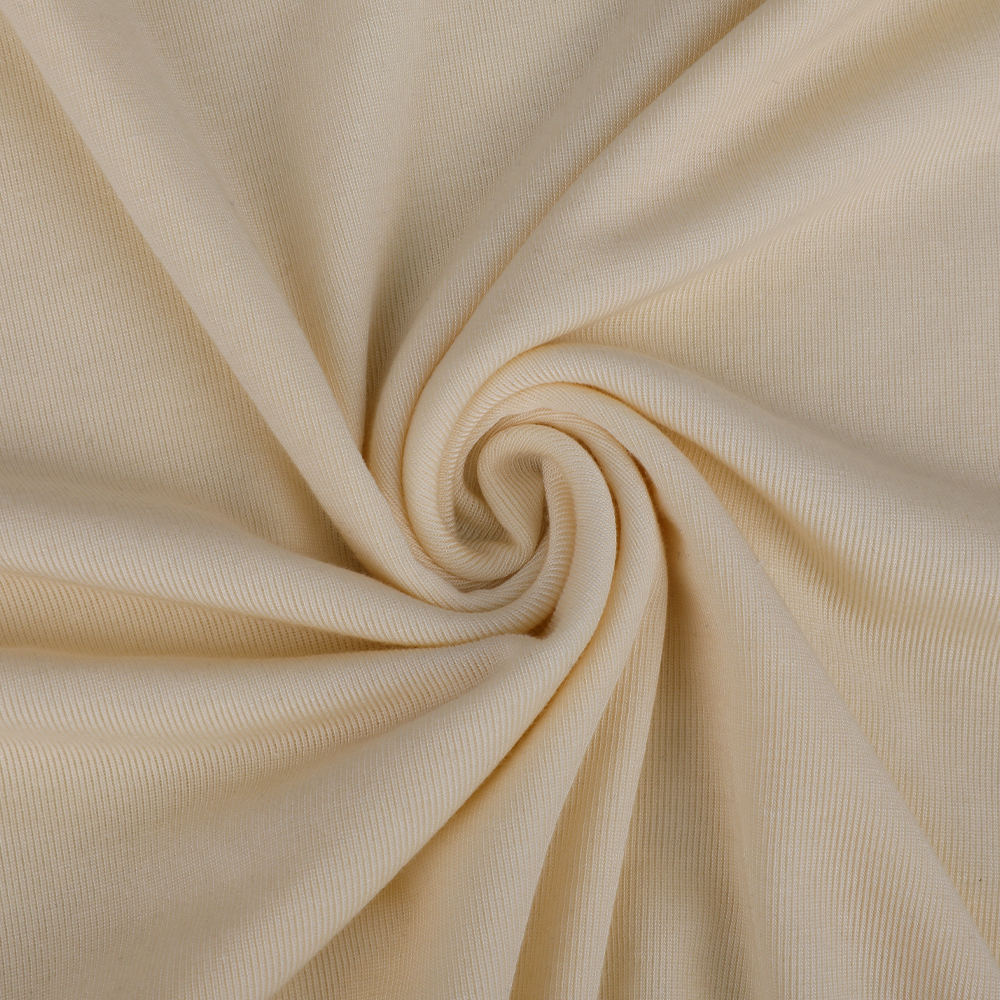 Měkké pokožky přátelské žebry Spandex Tencel Silk Inner Wear Pletené dámské oblečení